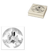 Kristallen Rubberstempel (Gestempeld)