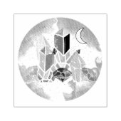 Kristallen Rubberstempel (Afrduk)