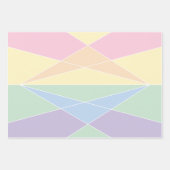 Kristallen schaal (vlak) inpakpapier vel (Voorkant)