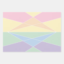 Kristallen schaal (vlak) inpakpapier vel