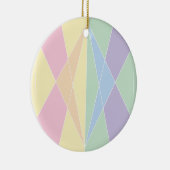 Kristallen schaal (vlak) keramisch ornament (Rechts)