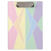 Kristallen schaal (vlak) klembord (Voorkant)