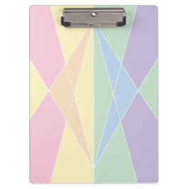 Kristallen schaal (vlak) klembord