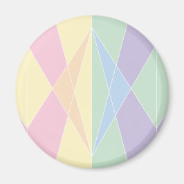 Kristallen schaal (vlak) magneet