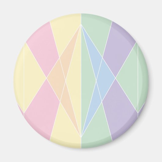 Kristallen schaal (vlak) magneet (Voorkant)