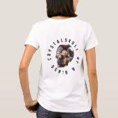 Kristallen schedel t-shirt (Achterkant)