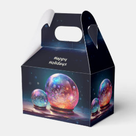 Kristallen Sneeuwballen Kerstcadeau Doos Bedankdoosjes
