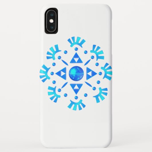 Kristallen Sneeuwvlok Case-Mate iPhone Case (Achterkant)