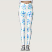Kristallen Sneeuwvlok Leggings (Voorkant)