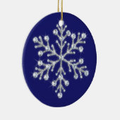 Kristallen Sneeuwvlokker Ornament (Rechts)