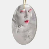 Kristallen Spin - Sierobject (Aanpassen) Keramisch Ornament (Links)