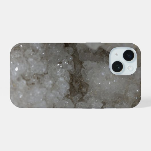 kristallen telefoonhoesje iPhone 15 case (Achterkant horizontaal)