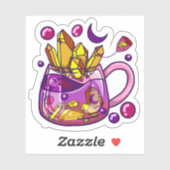 Kristallen Thee Sticker (Vel)