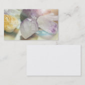 Kristallen/therapistische Visitekaartjes (Voorkant / Achterkant)