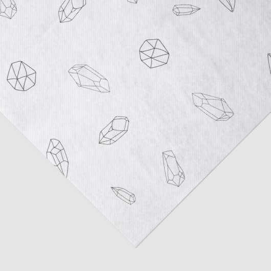 Kristallen Tissuepapier (Detail)