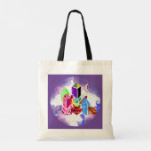 Kristallen Tote Bag (Achterkant)