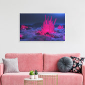 Kristallen Vale (Glow) Canvas Afdruk (Insitu (Woonkamer))