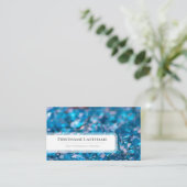 Kristallen voor kledingtoevoer, voor luxe gekkers visitekaartje (Staand voorkant)