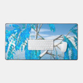 Kristallen zomertak bureaumat (Keyboard & Muis)