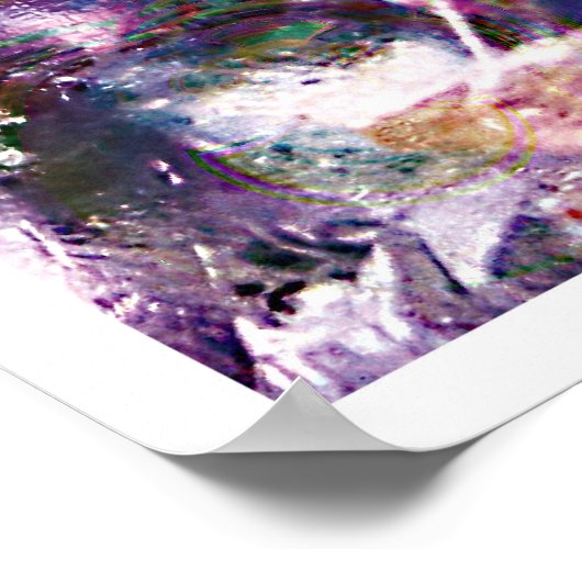 Kristallijn Abstract 6 Poster (Hoek)