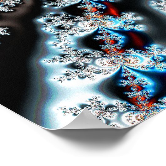 'Kristallijne gateway' Poster (Hoek)