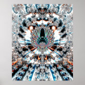 'Kristallijne gateway' Poster (Voorkant)