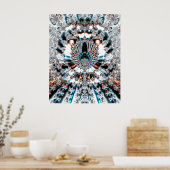 'Kristallijne gateway' Poster (Keuken)