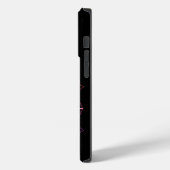 Kristallijne geometrie Duurzame iPhone Case (Achterkant / Links)