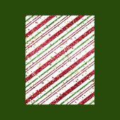 Kristallijne kerststrepen, papier voor losse velle