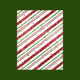 Kristallijne kerststrepen, papier voor losse velle