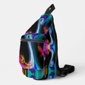 Kristallijne Regenboog Prism Sling Bag (Rechterhoek)