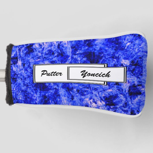 Kristalliseerd door Kenneth Yoncich Golfheadcover (Voorkant)