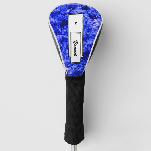 Kristalliseerd door Kenneth Yoncich Golfheadcover (Voorkant)