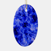 Kristalliseerd door Kenneth Yoncich Keramisch Ornament (Rechts)