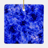 Kristalliseerd door Kenneth Yoncich Keramisch Ornament (Achterkant)
