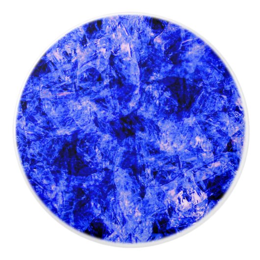 Kristalliseerd door Kenneth Yoncich Keramische Knop (Voorkant)