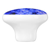 Kristalliseerd door Kenneth Yoncich Keramische Knop (Zijkant)