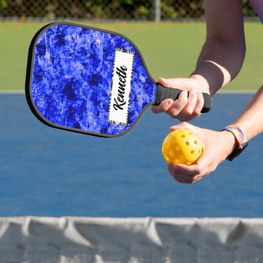 Kristalliseerd door Kenneth Yoncich Pickleball Paddle (Insitu)
