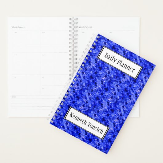Kristalliseerd door Kenneth Yoncich Planner (Display)