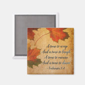 Kristalliseert 3:4 A tijd om te huilen, val blader Magneet (Voorkant / Achterkant)