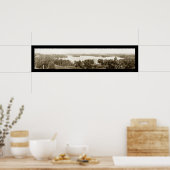 Kristalmeer Wisconsin Foto 1913 Poster (Keuken)