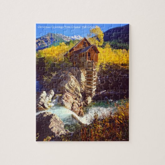 Kristalmolen Colorado. Legpuzzel (Verticaal)