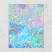 kristalopal FAUX-holograafbrochure Flyer (Achterkant)