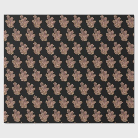 Kristalpatroon Cadeaupapier (Vlak)