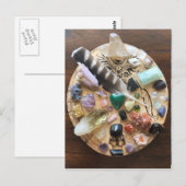 Kristalraster Briefkaart (Voorkant / Achterkant)