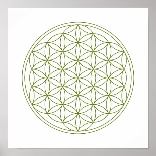 Kristalraster - Lever Poster (Voorkant)