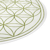 Kristalraster voor de vloerklep (V-sprout) Snijplank (Hoek)