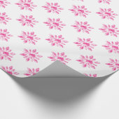 Kristalroze druppelpapier cadeaupapier (Hoek)