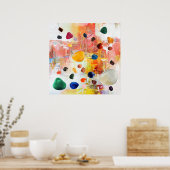 Kristalsluitsteen Poster (Keuken)