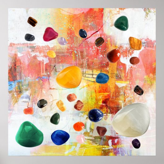 Kristalsluitsteen Poster (Voorkant)